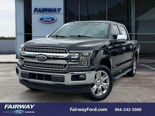 Shadow Black 2018 Ford F-150 Lariat