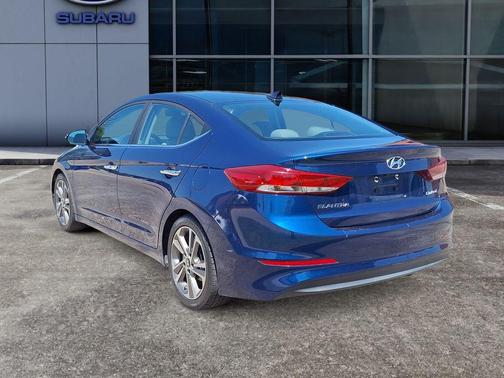 Lakeside Blue 2017 Hyundai ELANTRA Limited