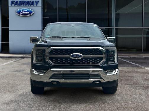 Antimatter Blue Metallic 2022 Ford F-150 King Ranch