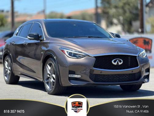 Brown 2017 INFINITI QX30 Sport SUV 4D