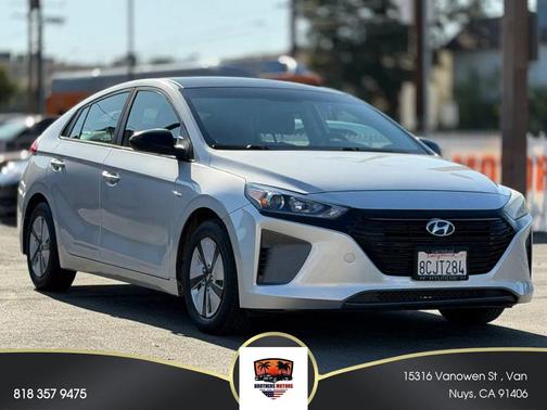 Symphony Air Silver 2018 Hyundai IONIQ Hybrid Blue