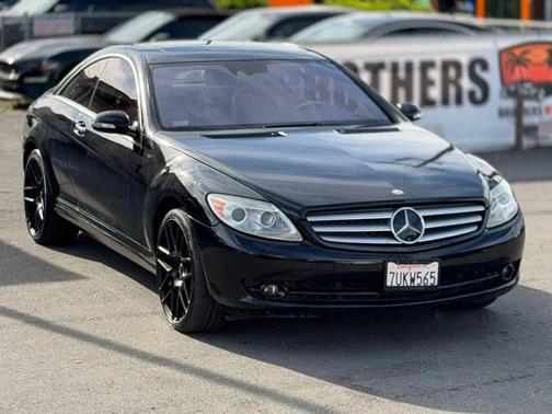 Black 2007 Mercedes-Benz CL-Class CL 550 Coupe 2D