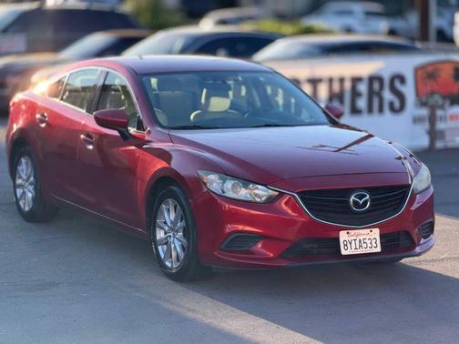 Red 2015 Mazda Mazda6 i Sport