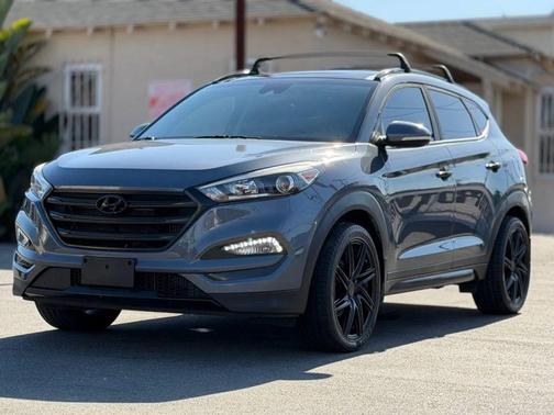 Coliseum Gray 2017 Hyundai TUCSON Limited