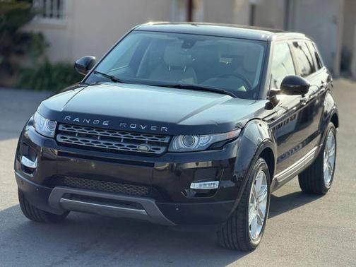 Black 2015 Land Rover Range Rover Evoque Pure