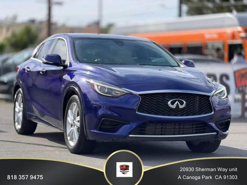 Ink Blue 2017 INFINITI QX30 Luxury