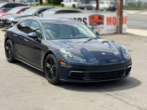 Blue 2018 Porsche Panamera 4