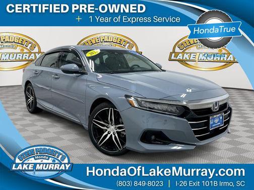 Gray 2022 Honda Accord Hybrid Touring