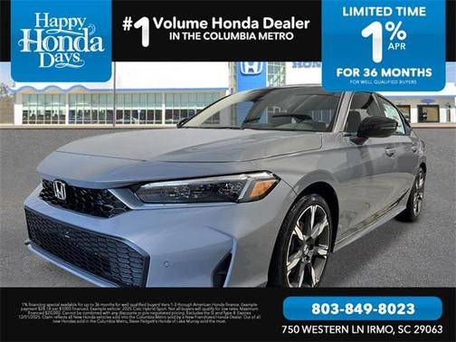 2026 Honda Civic Hybrid Sport Touring