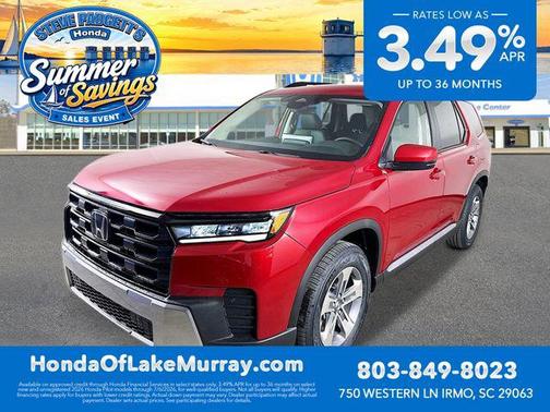 Radiant Red Metallic II 2026 Honda Pilot EX-L