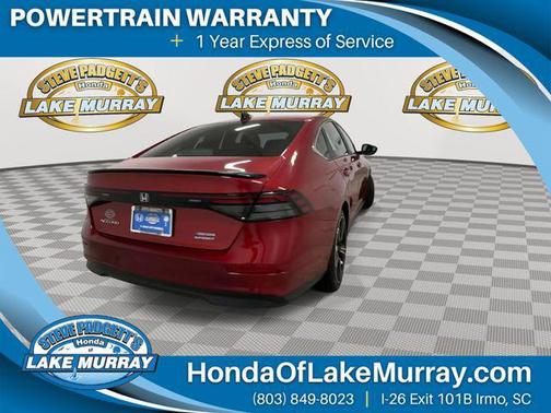 Radiant Red Metallic 2023 Honda Accord Hybrid Sport