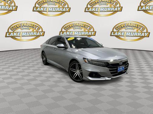Silver Metallic 2021 Honda Accord Hybrid Touring
