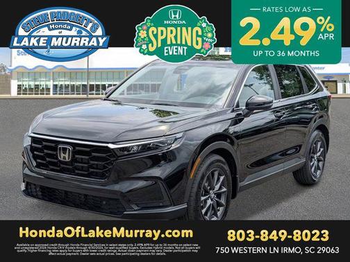 Crystal Black Pearl 2026 Honda CR-V EX-L 2WD