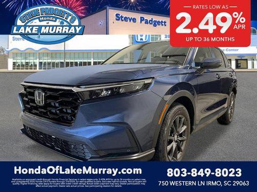 Canyon River Blue Metallic 2026 Honda CR-V EX-L AWD