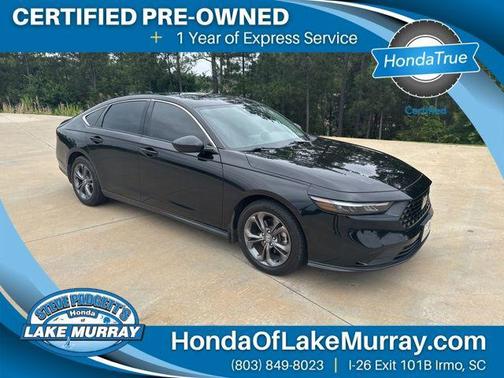 Crystal Black Pearl 2023 Honda Accord EX