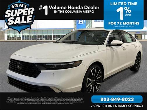 2025 Honda Accord Hybrid Touring