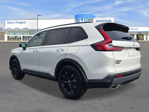 Platinum White Pearl 2026 Honda CR-V Hybrid Sport-L FWD