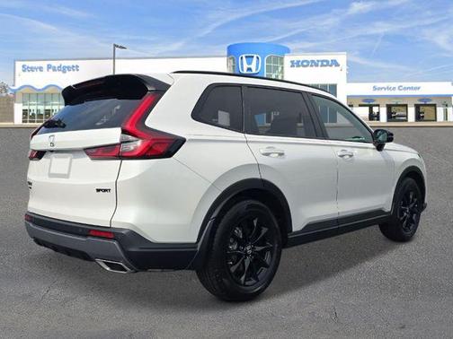 Platinum White Pearl 2026 Honda CR-V Hybrid Sport-L FWD