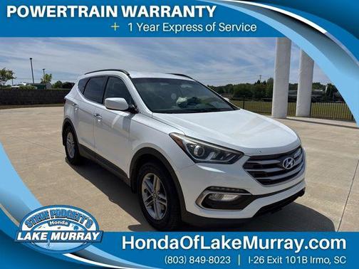 Frost White Pearl 2017 Hyundai Santa Fe Sport 2.4L