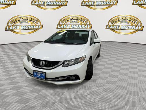 White Orchid Pearl 2015 Honda Civic EX-L