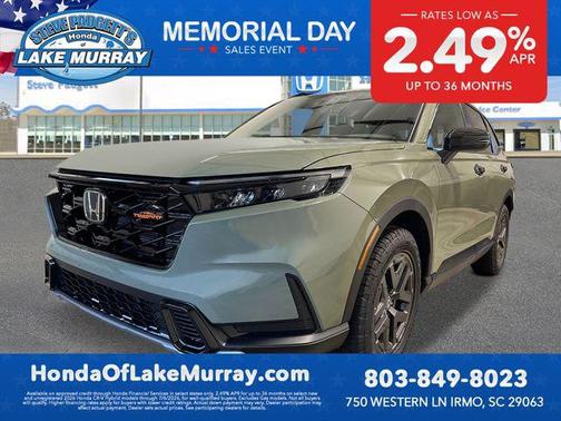 Ash Green Metallic 2026 Honda CR-V Hybrid TrailSport AWD
