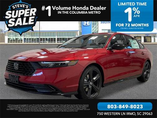 2025 Honda Accord Hybrid Base