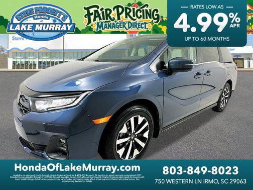 Smoke Blue Pearl 2027 Honda Odyssey EX-L