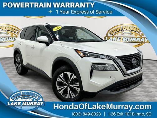 Pearl White Tricoat 2021 Nissan Rogue SV