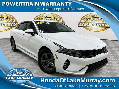 Glacial White Pearl 2022 Kia K5 LX