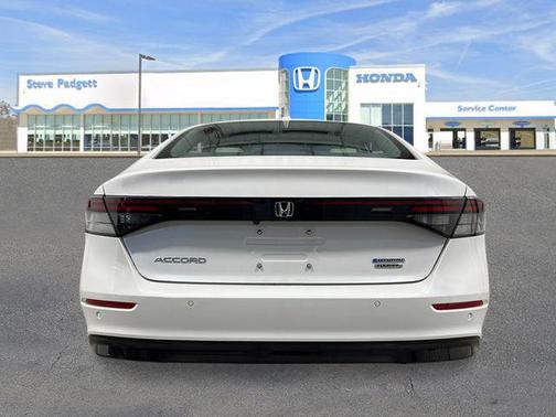 Platinum White Pearl 2026 Honda Accord Hybrid Touring
