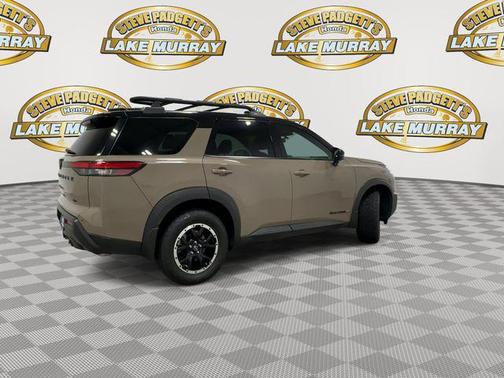 Baja Storm/Super Black Roof 2023 Nissan Pathfinder Rock Creek 4WD