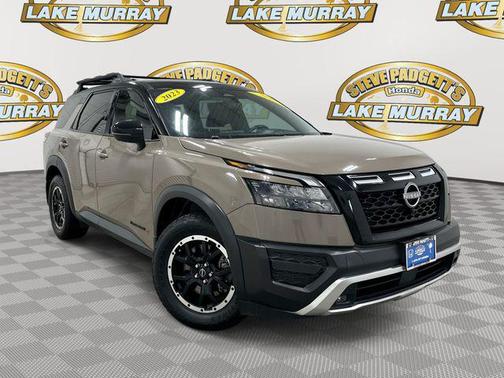 Baja Storm/Super Black Roof 2023 Nissan Pathfinder Rock Creek 4WD