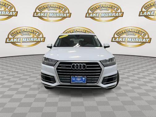 Glacier White 2018 Audi Q7 3.0T Premium Plus