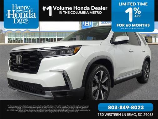 2025 Honda Pilot Touring 8-Passenger