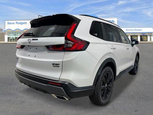 Platinum White Pearl 2026 Honda CR-V Hybrid Sport Touring AWD