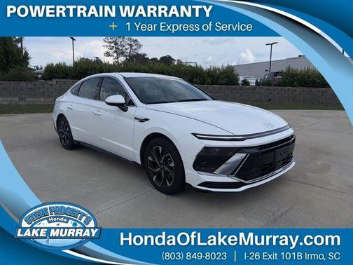 Serenity White 2024 Hyundai SONATA SEL