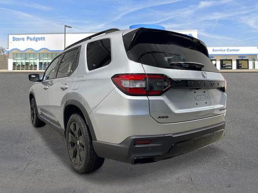 Solar Silver Metallic 2026 Honda Pilot Black Edition