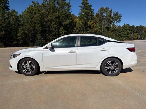 Aspen White Tricoat 2020 Nissan Sentra SV