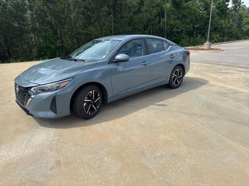 Atlantic Gray Metallic 2024 Nissan Sentra SV