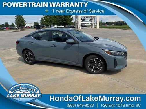 Atlantic Gray Metallic 2024 Nissan Sentra SV