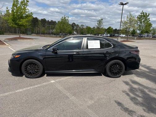 Midnight Black Metallic 2023 Toyota Camry SE