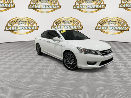 White Orchid Pearl 2014 Honda Accord EX-L