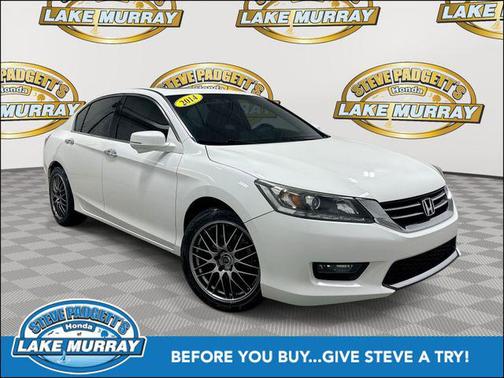 White Orchid Pearl 2014 Honda Accord EX-L