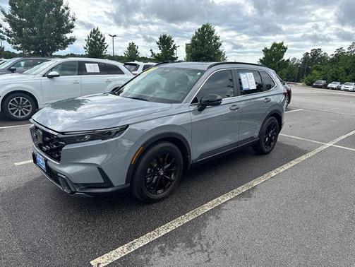 Urban Gray Pearl 2025 Honda CR-V Hybrid Sport FWD