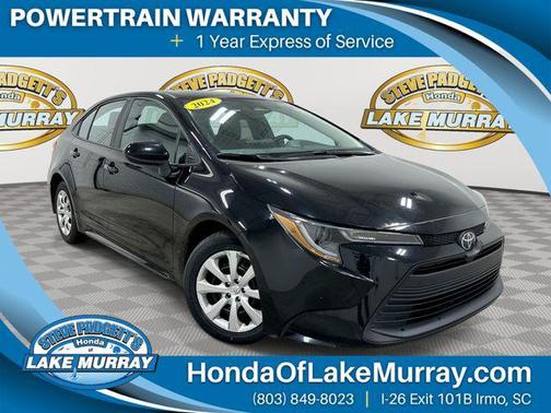 Midnight Black Metallic 2024 Toyota Corolla LE