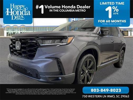 2025 Honda Pilot Black Edition