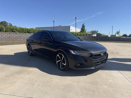Crystal Black Pearl 2022 Honda Accord Sport 2.0T