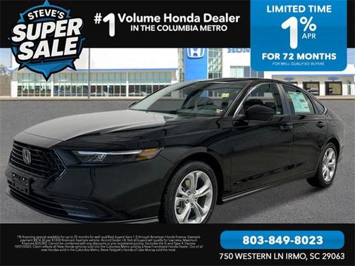 2025 Honda Accord LX 1.5T