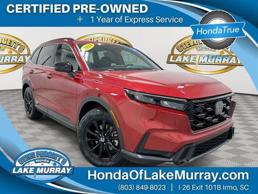 Radiant Red 2024 Honda CR-V Hybrid Sport FWD