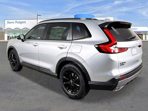 Solar Silver Metallic 2026 Honda CR-V Hybrid Sport-L FWD